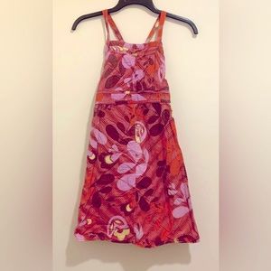 Youth floral dress with zipper size medium